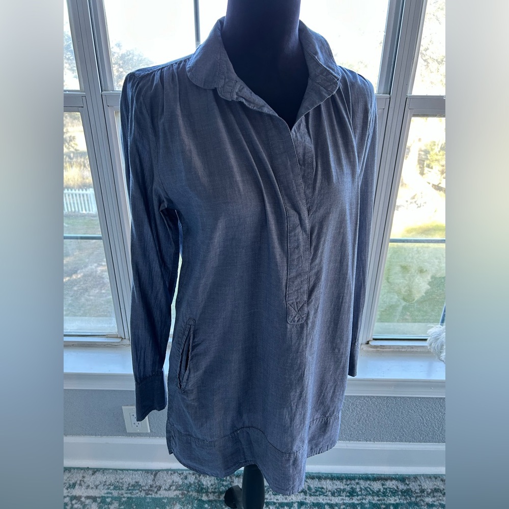 Denim tunic